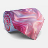 Prachtige pastelkleuren Elegant Silk Effect Stropdas (Opgerold)