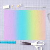 Prachtige pastelregenbooggradiënt bruiloft tissuepapier (Craft)