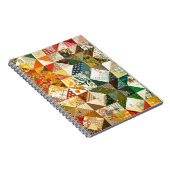 Prachtige patchwork notitieboek (Rechterzijde)