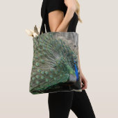 Prachtige Pauw Tote Bag (Dichtbij)