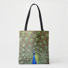 Prachtige Pauw Vogel Tote Bag