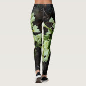 Prachtige pellerige peper Primroses in droge blade Leggings (Achterkant)