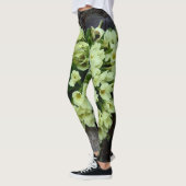 Prachtige pellerige peper Primroses in droge blade Leggings (Links)