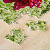 Prachtige Peony Flowers oversize Legpuzzel (Zijkant)
