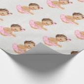 Prachtige persoonlijke Baby shower-cadeau Cadeaupapier (Hoek)