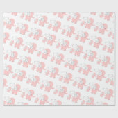 Prachtige persoonlijke Baby shower-cadeau Cadeaupapier (Vlak)