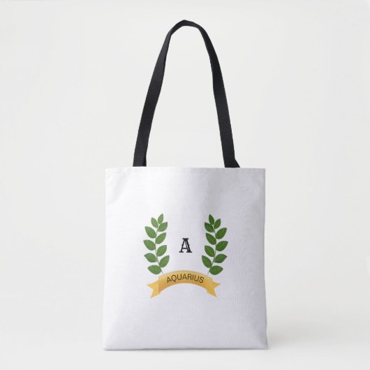 Prachtige persoonlijke groene bladeren tote bag (Voorkant)