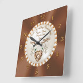 Prachtige, persoonlijke klokken voor Jubileum (Hoek)