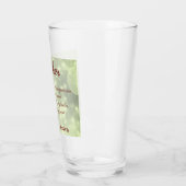 Prachtige persoonlijke moedergedicht glas (Links)