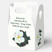 Prachtige persoonlijke voorkeur, Magnolia Wedding  Bedankdoosjes (Geopend)
