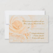 Prachtige perzikcrème rozen RSVP (Voorkant)