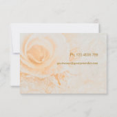 Prachtige perzikcrème rozen RSVP (Achterkant)