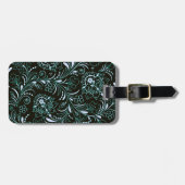 Prachtige  Perzische Retro Floral Pattern Bagagelabel (Voorkant horizontaal)