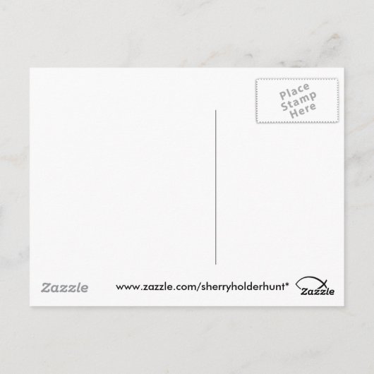 Prachtige Petals 29 Briefkaart (Achterkant)