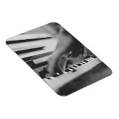 Prachtige pianokaart magneet (Rechterzijde)