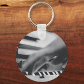 Prachtige pianokaart sleutelhanger (Voorkant)