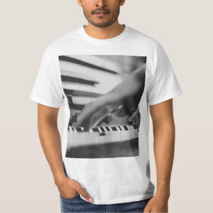 Prachtige pianokaart t-shirt