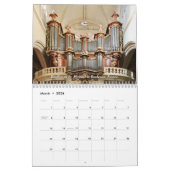 Prachtige pijporgels - De orgelkalender Kalender (Mar 2026)