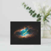 Prachtige planetaire nevel briefkaart (Staand voorkant)