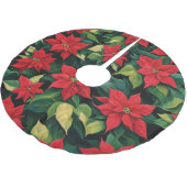 Prachtige Poinsettia Kerstboom Rok (Gekanteld)