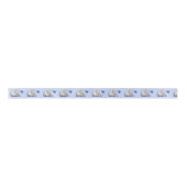 Prachtige Polka Dots Baby shower Elephants Party Satijnen Lint (Voorkant)