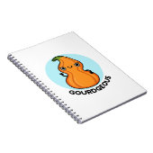 Prachtige pompoen grap notitieboek (Rechterzijde)
