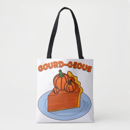 Prachtige pompoen tote bag (Voorkant)