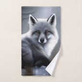 Prachtige poolvos bad handdoek (Handdoek)