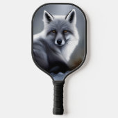 Prachtige poolvos pickleball paddle (Achterkant)