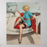 Prachtige  pop-up Art Poster - Gil Elvgren<br><div class="desc">Gil Elvgren -  pop-upkunst</div>