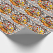 Prachtige populaire Thanksgiving herfst Collectie Cadeaupapier (Hoek)