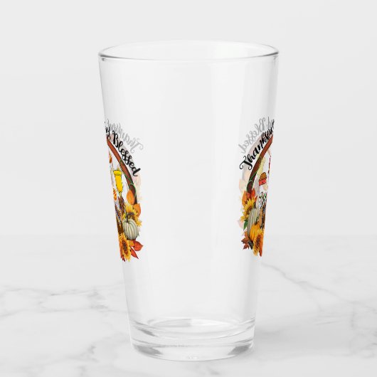 Prachtige populaire Thanksgiving herfst Collectie Glas (Links)