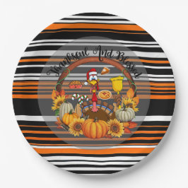 Prachtige populaire Thanksgiving herfst Collectie Papieren Bordje