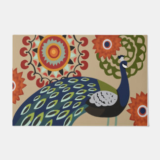 Prachtige porock Doormat,  pacock Mat