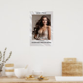 Prachtige Poster Veel Succes Schone Schoonheidswed (Keuken)