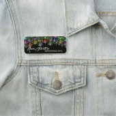 Prachtige, prachtige kerstkleurige decoratie naamplaatje (In situ)