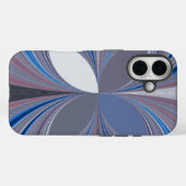Prachtige prachtige Vlinder zachte blauwe kleuren Case-Mate iPhone Case (Achterkant (horizontaal))