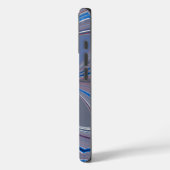 Prachtige prachtige Vlinder zachte blauwe kleuren Case-Mate iPhone Case (Achterkant / Links)