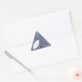 Prachtige prachtige Vlinder zachte blauwe kleuren  Sticker (Envelop)