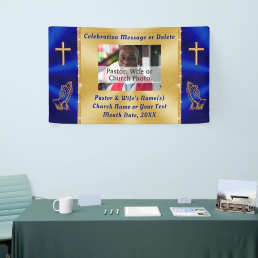 Prachtige predikant of kerkelijke Jubileum Spandoek (Beurs)
