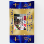 Prachtige predikant of kerkelijke Jubileum Spandoek (Verticaal)