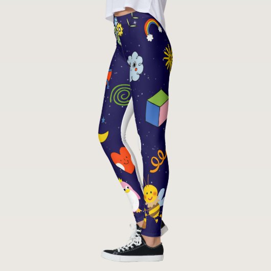 Prachtige print yoga leggings (Links)