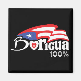 Prachtige Puerto Rico Boricua Magneet