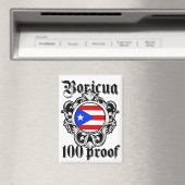 Prachtige Puerto Rico Boricua Taino  Logo Magneet (Insitu (Vaatwasser))