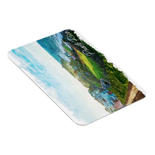 Prachtige Puerto Rico landschap reizen Magneet (Rechterzijde)