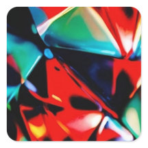 Prachtige puinhoop van kleuren