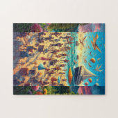 Prachtige puzzel met zangers & Natuur (Horizontaal)