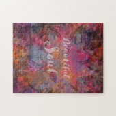 Prachtige puzzel voor abstract bladerontwerp van S Legpuzzel (Horizontaal)