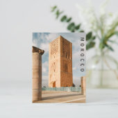Prachtige Rabat Toren Marokko's Architectuur Briefkaart (Staand voorkant)