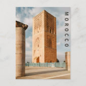 Prachtige Rabat Toren Marokko's Architectuur Briefkaart (Voorkant)